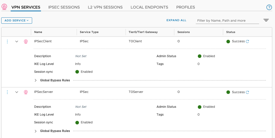 IPSec VPN Services