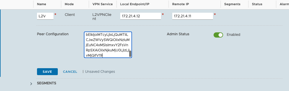 L2VPN Client Session